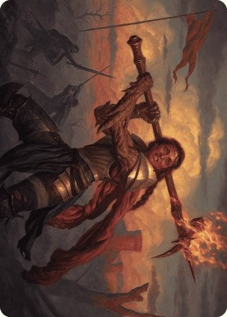 Imodane, the Pyrohammer Art Card [Wilds of Eldraine Art Series] | Exor Games Truro