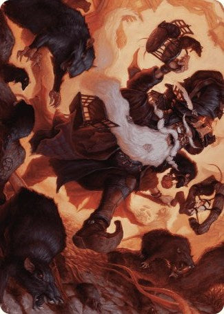 Tattered Ratter Art Card [Wilds of Eldraine Art Series] | Exor Games Truro