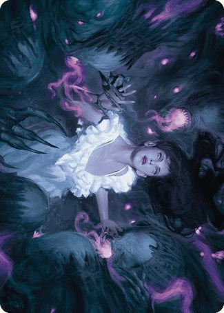 Neva, Stalked by Nightmares Art Card [Wilds of Eldraine Art Series] | Exor Games Truro