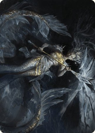 Sharae of Numbing Depths Art Card [Wilds of Eldraine Art Series] | Exor Games Truro