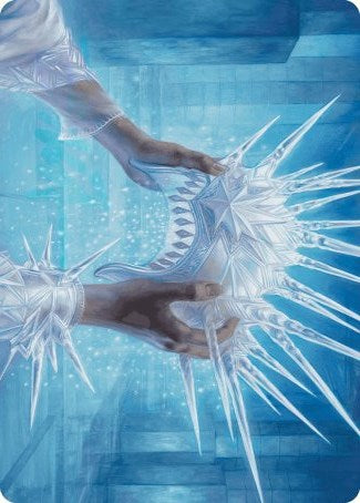 Hylda's Crown of Winter Art Card [Wilds of Eldraine Art Series] | Exor Games Truro