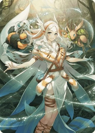 Karmic Justice Anime Art Card [Wilds of Eldraine Art Series] | Exor Games Truro