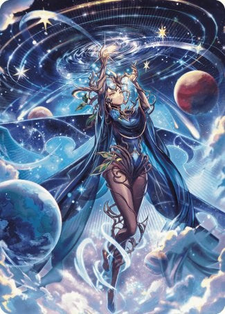 Omniscience Anime Art Card [Wilds of Eldraine Art Series] | Exor Games Truro