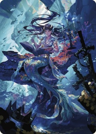Rhystic Study Art Card [Wilds of Eldraine Art Series] | Exor Games Truro