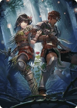 Defense of the Heart Art Card [Wilds of Eldraine Art Series] | Exor Games Truro