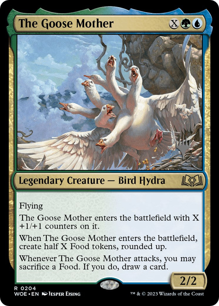 The Goose Mother (Promo Pack) [Wilds of Eldraine Promos] | Exor Games Truro