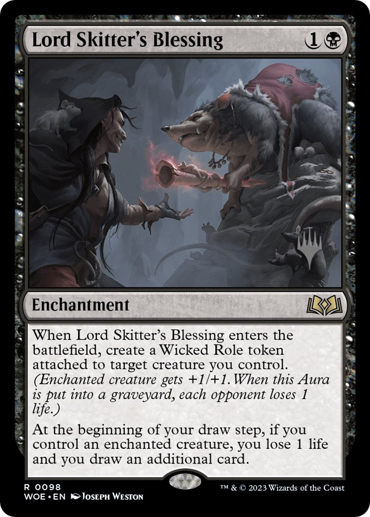 Lord Skitter's Blessing (Promo Pack) [Wilds of Eldraine Promos] | Exor Games Truro