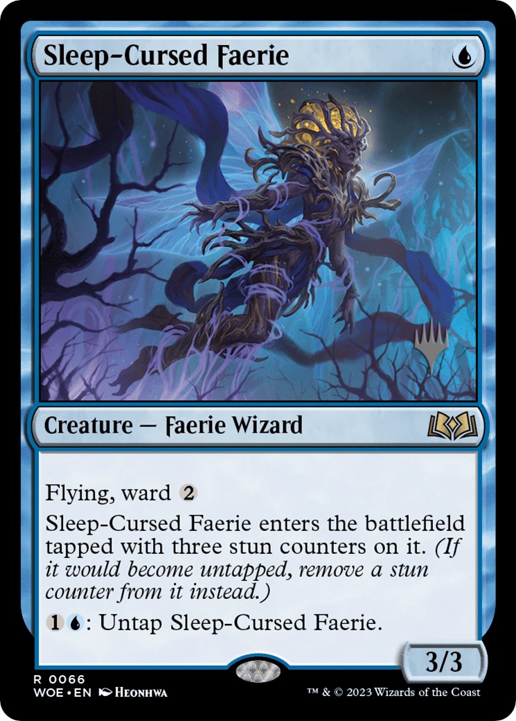 Sleep-Cursed Faerie (Promo Pack) [Wilds of Eldraine Promos] | Exor Games Truro