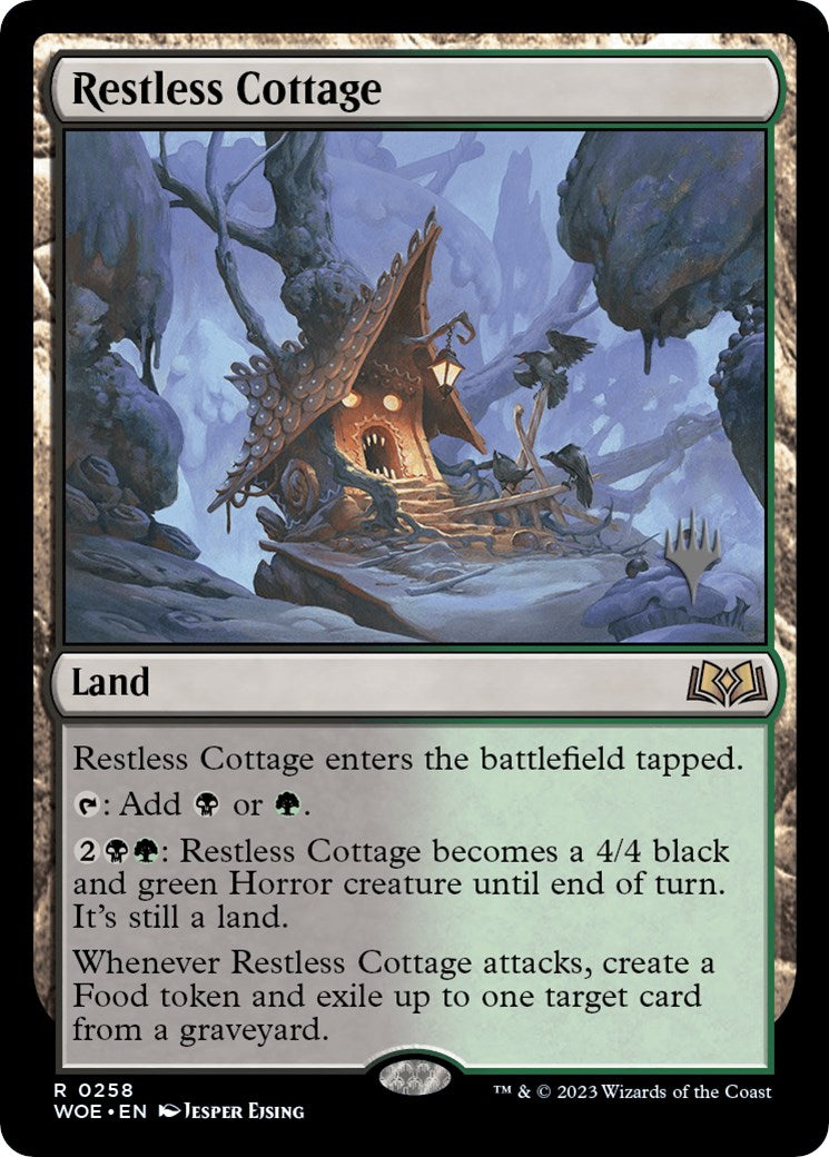 Restless Cottage (Promo Pack) [Wilds of Eldraine Promos] | Exor Games Truro