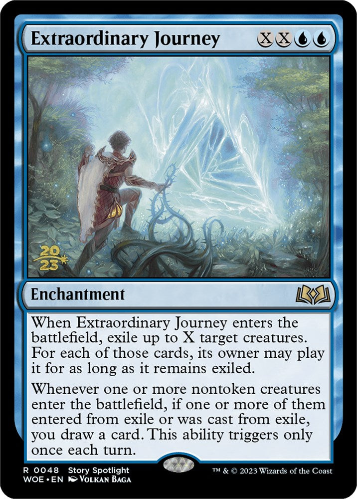 Extraordinary Journey [Wilds of Eldraine Prerelease Promos] | Exor Games Truro