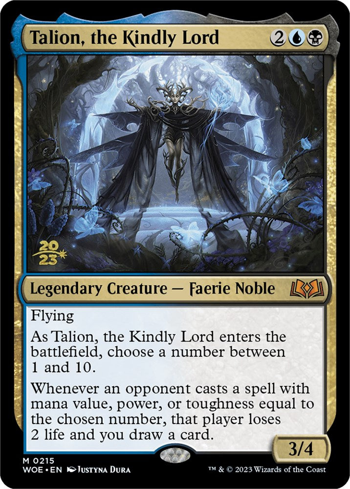 Talion, the Kindly Lord [Wilds of Eldraine Prerelease Promos] | Exor Games Truro