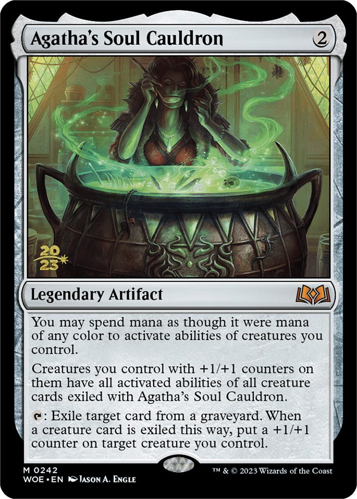 Agatha's Soul Cauldron [Wilds of Eldraine Prerelease Promos] | Exor Games Truro