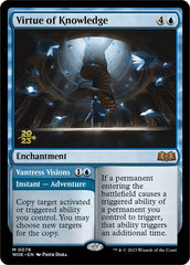 Virtue of Knowledge // Vantress Visions (Promo Pack) [Wilds of Eldraine Promos] | Exor Games Truro