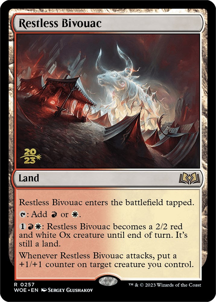Restless Bivouac [Wilds of Eldraine Prerelease Promos] | Exor Games Truro