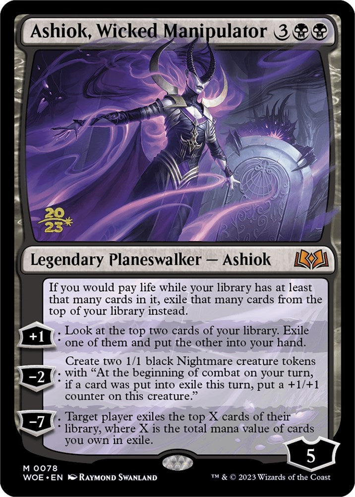 Ashiok, Wicked Manipulator [Wilds of Eldraine Prerelease Promos] | Exor Games Truro