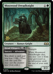 Mosswood Dreadknight // Dread Whispers [Wilds of Eldraine Prerelease Promos] | Exor Games Truro