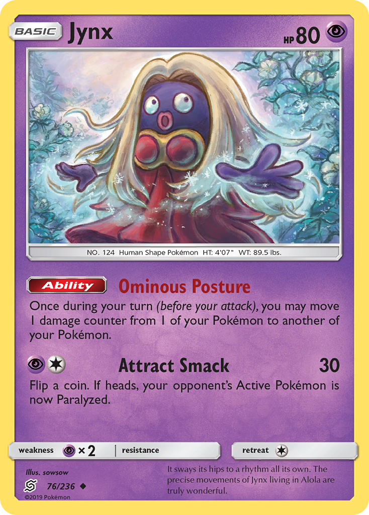 Jynx (76/236) [Sun & Moon: Unified Minds] | Exor Games Truro