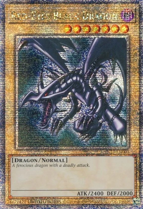 Red-Eyes Black Dragon [TN23-EN003] Quarter Century Secret Rare | Exor Games Truro