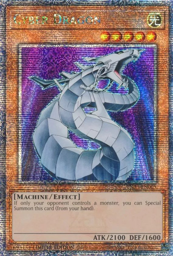 Cyber Dragon [TN23-EN005] Quarter Century Secret Rare | Exor Games Truro