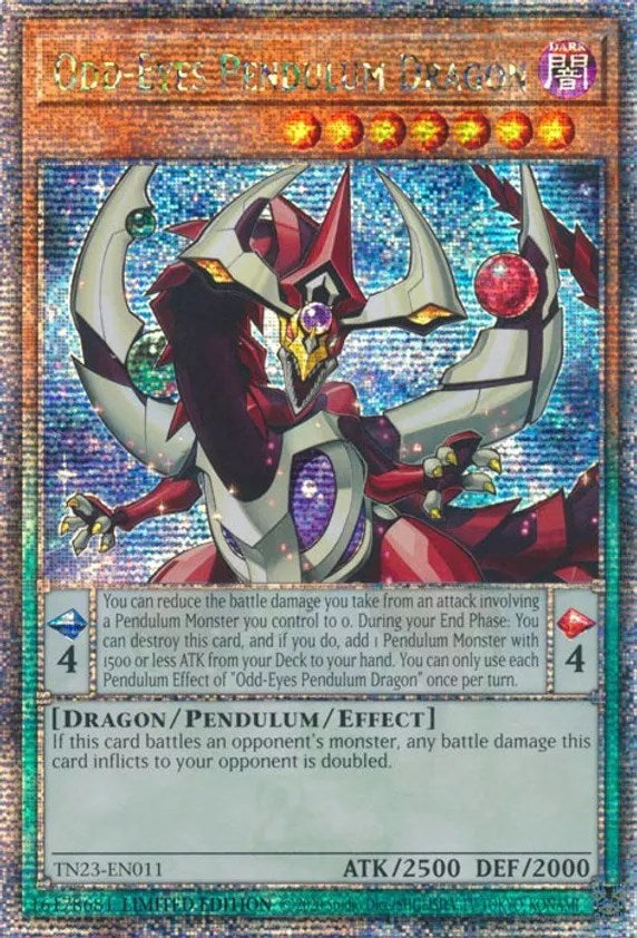 Odd-Eyes Pendulum Dragon [TN23-EN011] Quarter Century Secret Rare | Exor Games Truro