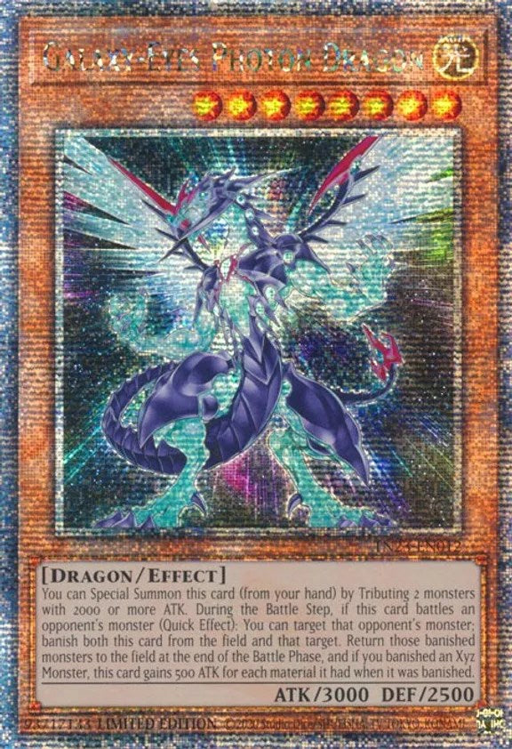 Galaxy-Eyes Photon Dragon [TN23-EN012] Quarter Century Secret Rare | Exor Games Truro