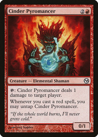 Cinder Pyromancer [Duels of the Planeswalkers] | Exor Games Truro