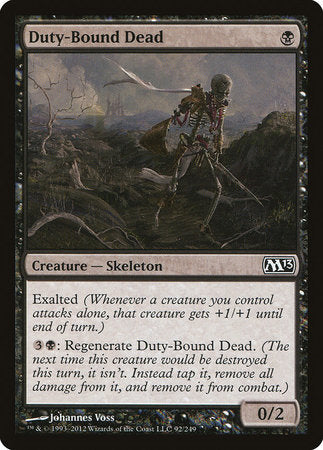 Duty-Bound Dead [Magic 2013] | Exor Games Truro