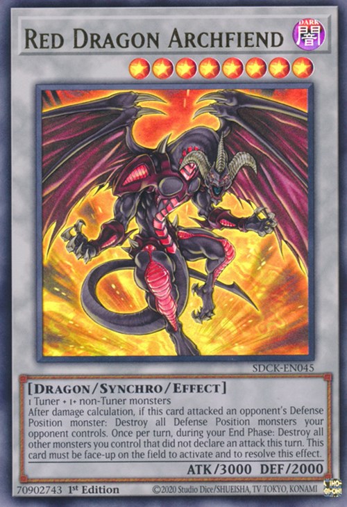 Red Dragon Archfiend [SDCK-EN045] Ultra Rare | Exor Games Truro