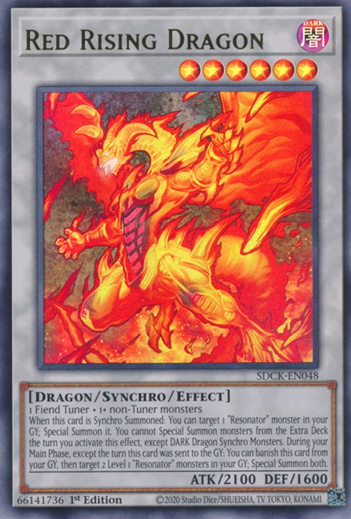 Red Rising Dragon [SDCK-EN048] Ultra Rare | Exor Games Truro