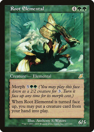 Root Elemental [Scourge] | Exor Games Truro