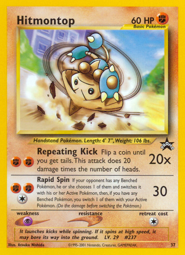 Hitmontop (37) [Wizards of the Coast: Black Star Promos] | Exor Games Truro