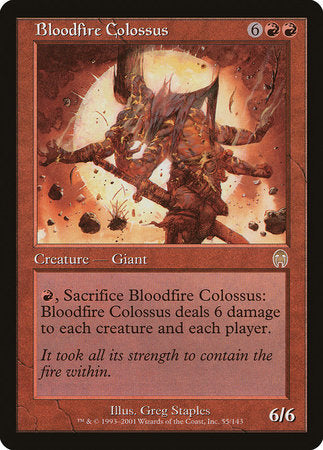 Bloodfire Colossus [Apocalypse] | Exor Games Truro