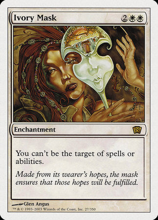 Ivory Mask [Eighth Edition] | Exor Games Truro