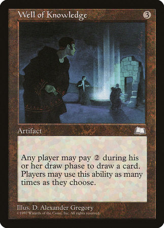 Well of Knowledge [Weatherlight] | Exor Games Truro