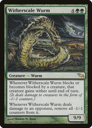 Witherscale Wurm [Shadowmoor] | Exor Games Truro