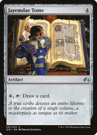 Jayemdae Tome [Magic Origins] | Exor Games Truro