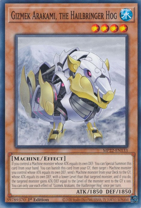 Gizmek Arakami, the Hailbringer Hog [MP22-EN133] Common | Exor Games Truro