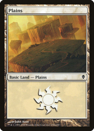 Plains (230a) [Zendikar] | Exor Games Truro