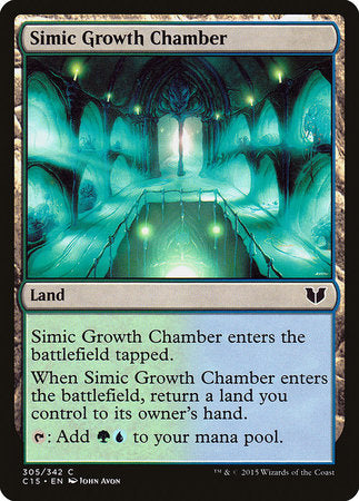 Simic Growth Chamber [Commander 2015] | Exor Games Truro
