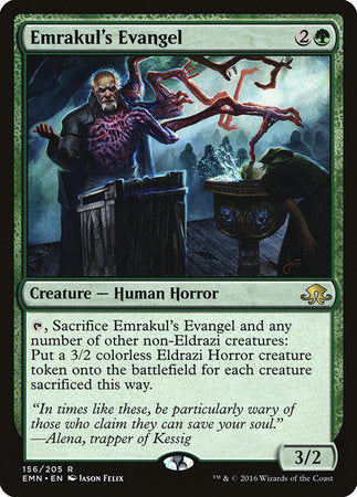 Emrakul's Evangel [Eldritch Moon] | Exor Games Truro