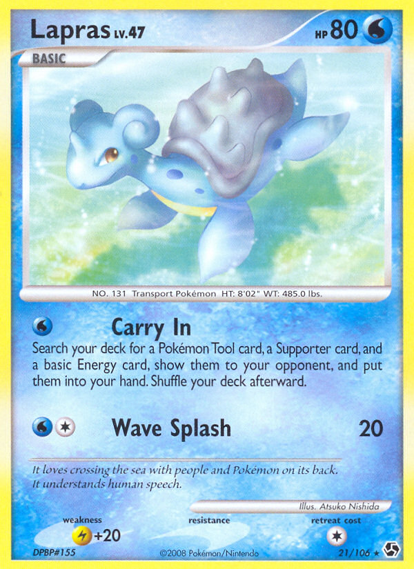 Lapras (21/106) [Diamond & Pearl: Great Encounters] | Exor Games Truro