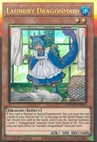 Laundry Dragonmaid [MAGO-EN021] Gold Rare | Exor Games Truro