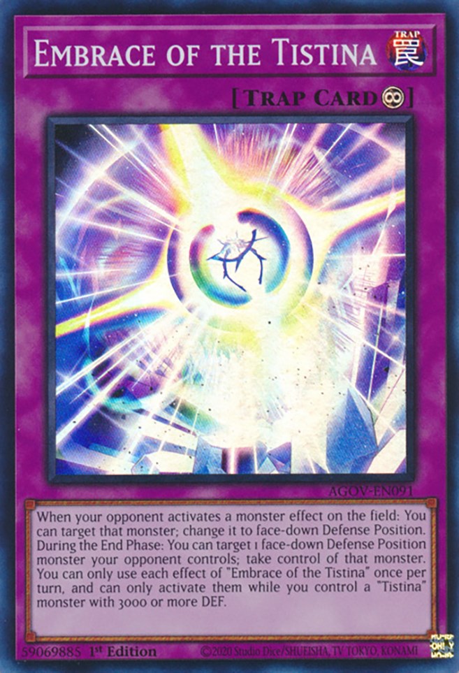 Embrace of the Tistina [AGOV-EN091] Super Rare | Exor Games Truro