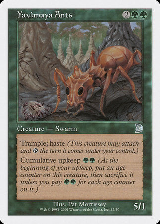 Yavimaya Ants [Deckmasters] | Exor Games Truro