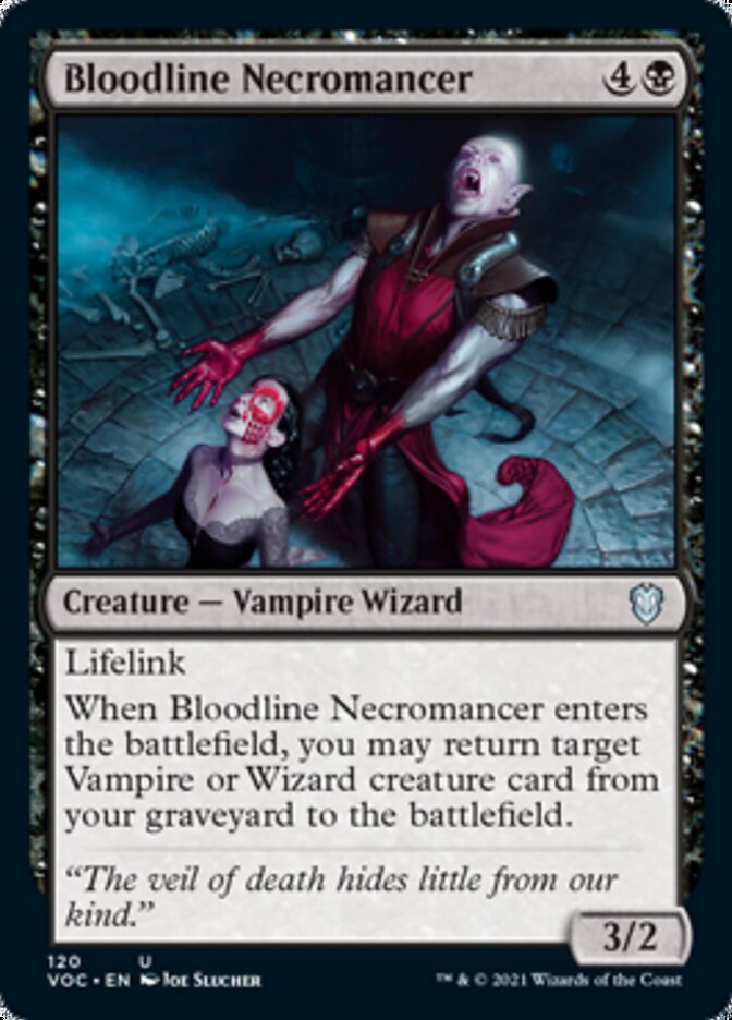 Bloodline Necromancer [Innistrad: Crimson Vow Commander] | Exor Games Truro