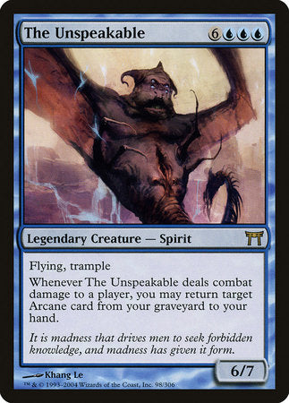 The Unspeakable [Champions of Kamigawa] | Exor Games Truro