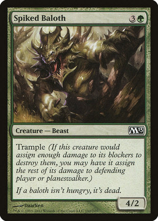 Spiked Baloth [Magic 2013] | Exor Games Truro
