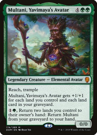 Multani, Yavimaya's Avatar [Dominaria] | Exor Games Truro