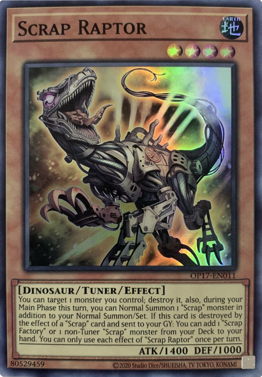 Scrap Raptor [OP17-EN011] Super Rare | Exor Games Truro