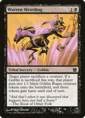 Warren Weirding [Modern Masters] | Exor Games Truro